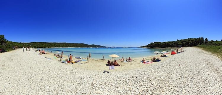 Saharun beach full-day tour from Zadar