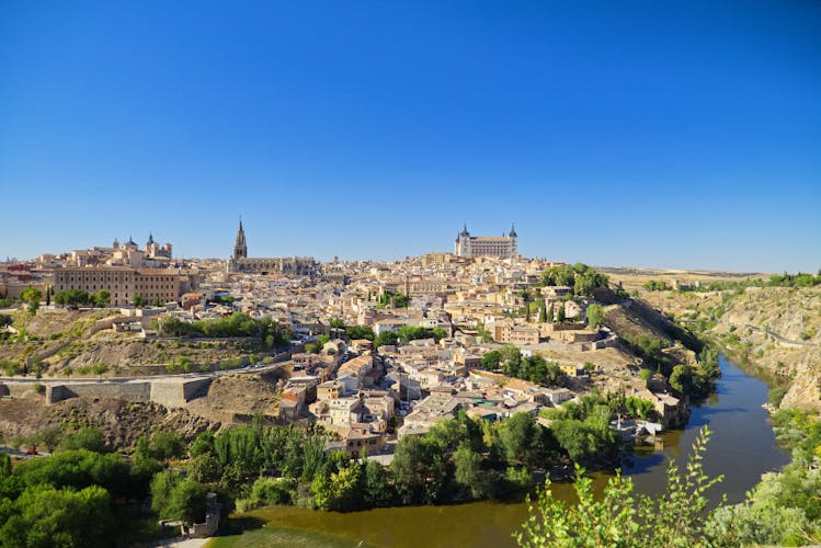 Toledo and Segovia from Madrid