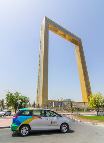 Visions of Dubai city tour with cruise and Dubai Frame