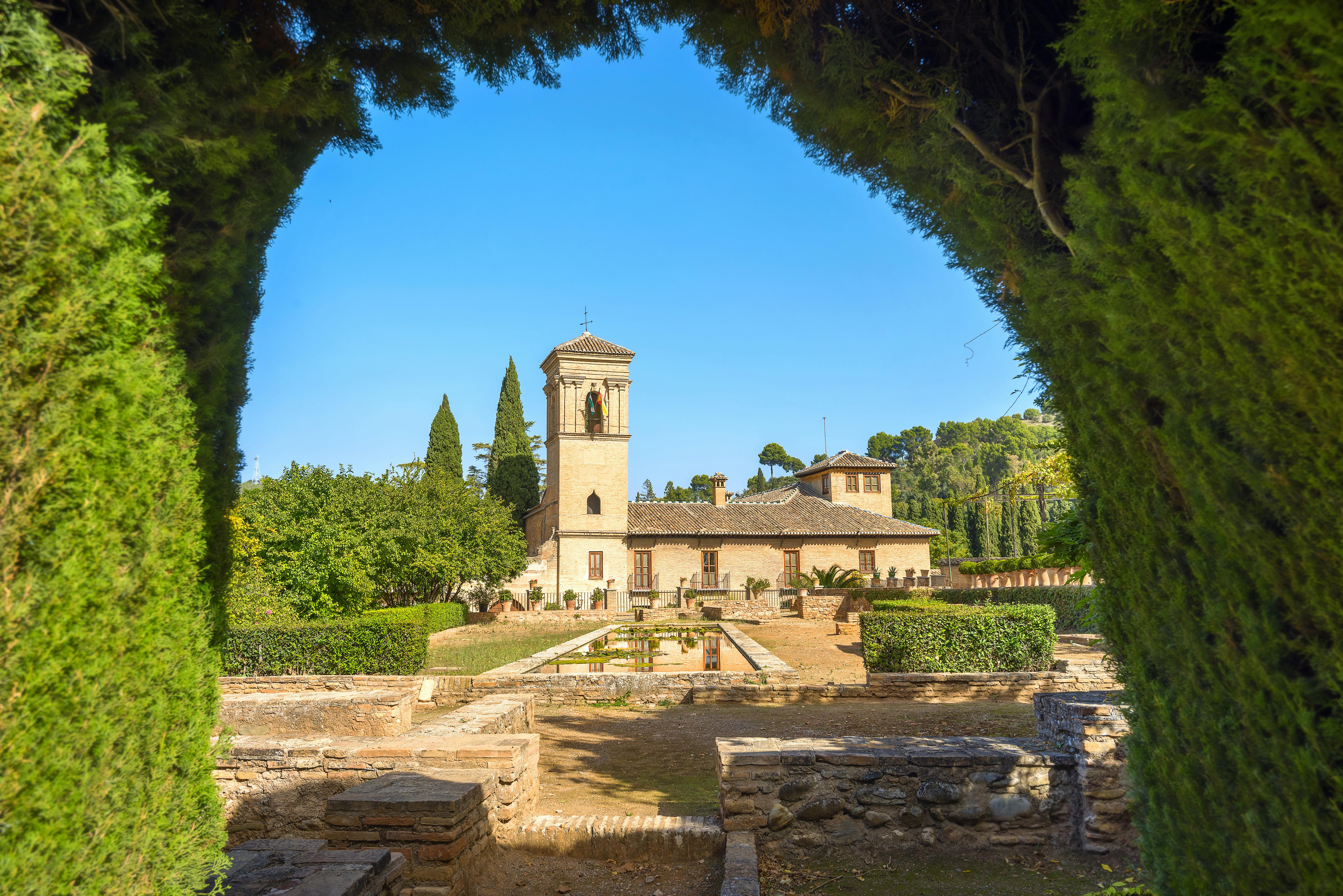 Courtyard of Alhambra palace. Granada, Andalusia, Spain.jpg