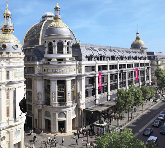 Secrets and backstage tour of the Printemps Department Store
