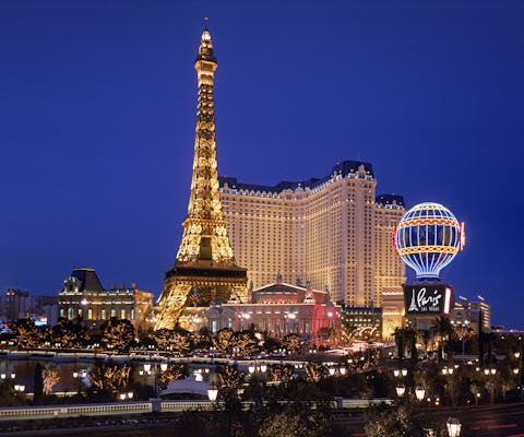 Bilet na taras widokowy repliki wieży Eiffla w Las Vegas