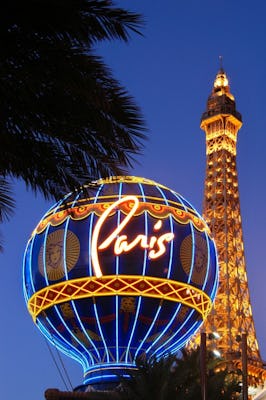 Las Vegas: bilet bez kolejki na taras widokowy wieży Eiffla