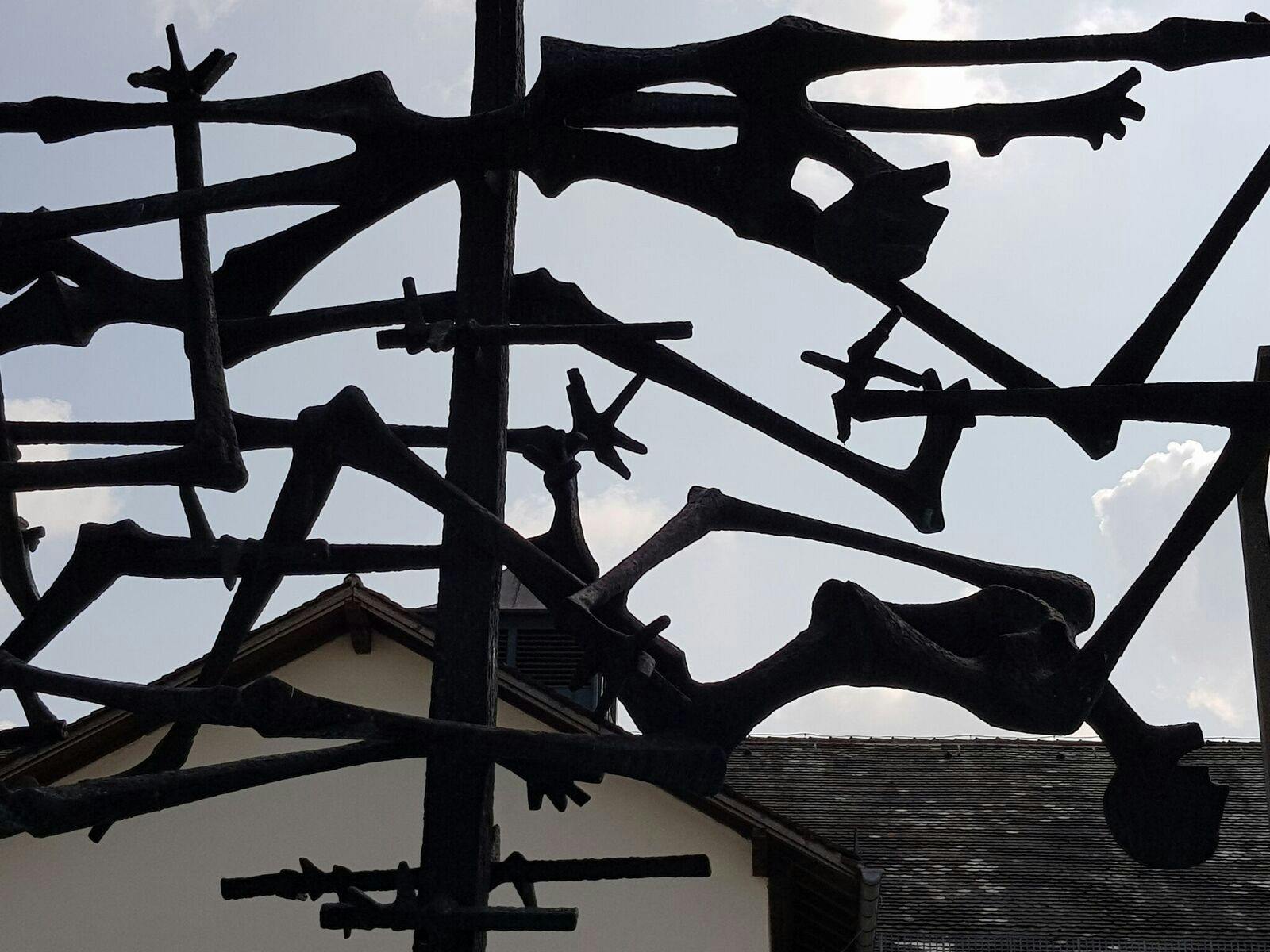 Detail of the sculpture created by Nandor Glid_Guided Trip to Dachau Concentration Camp Memorial.jpeg