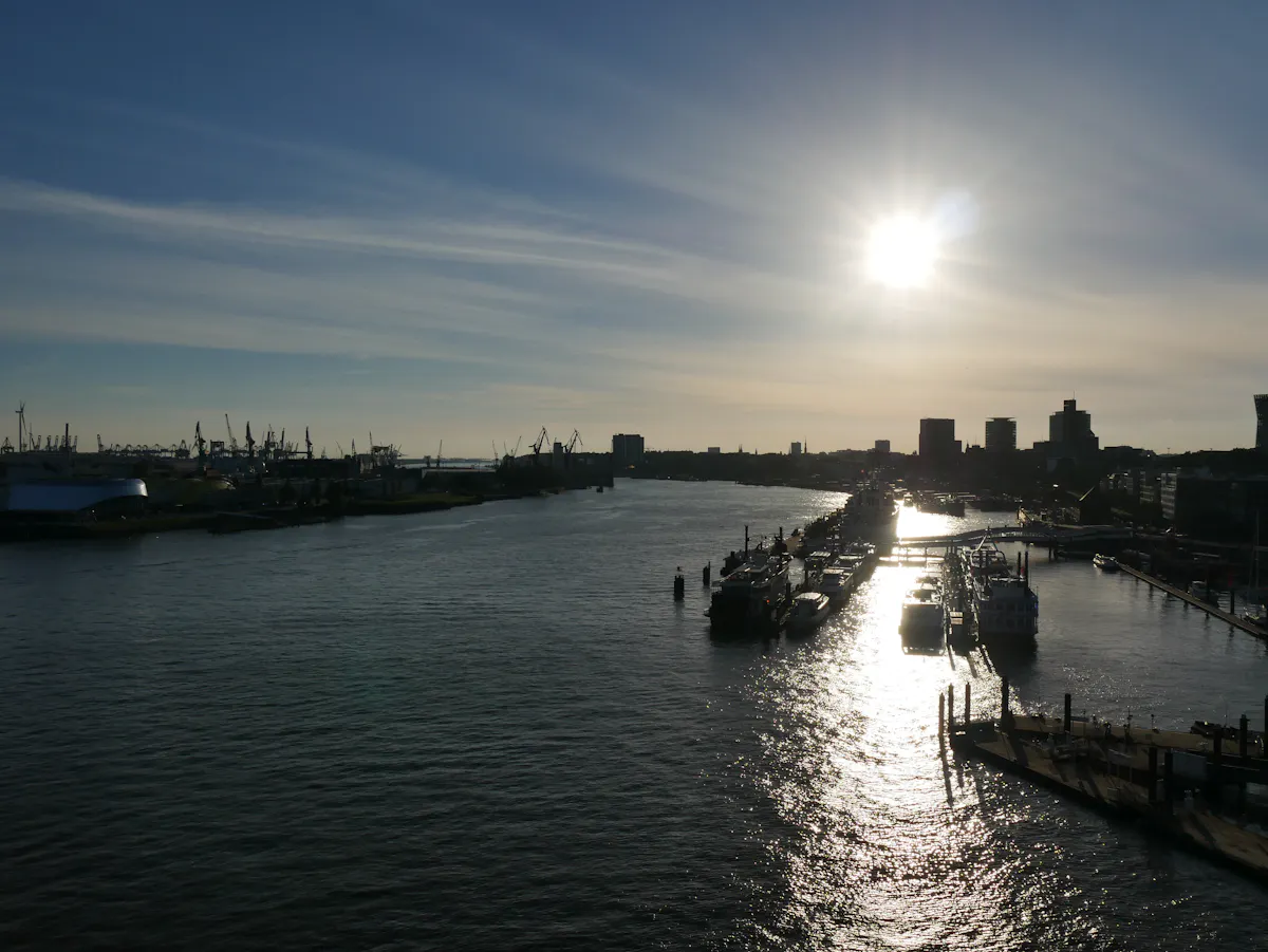 Port of Hamburg  cruise and Elbphilharmonie tour_Panoramic view from Plaza.jpeg