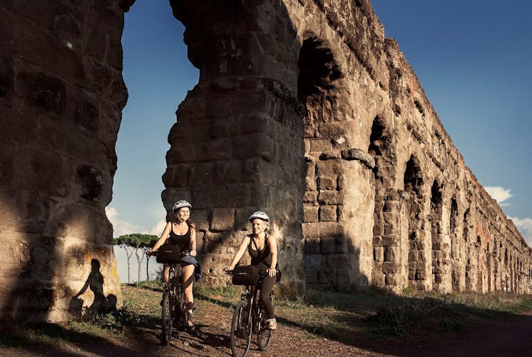 Ancient Appian Way, Catacombs and Aqueducts e-bike tour