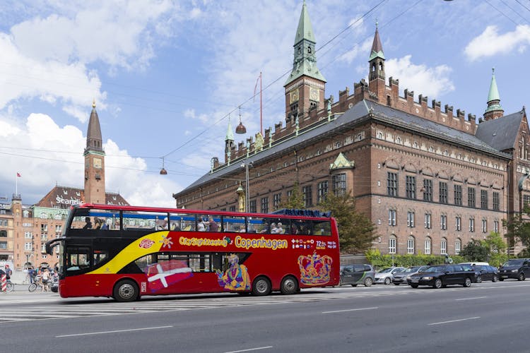 City Sightseeing hop-on hop-off bus tour of Copenhagen
