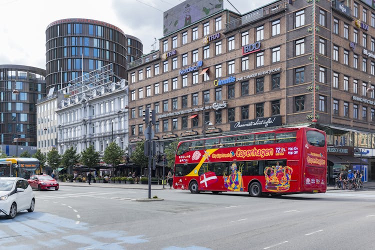 City Sightseeing hop-on hop-off bus tour of Copenhagen