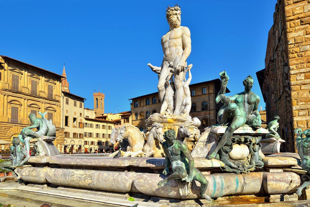 Famous Fountain of Neptune on Piazza della Signoria .jpg