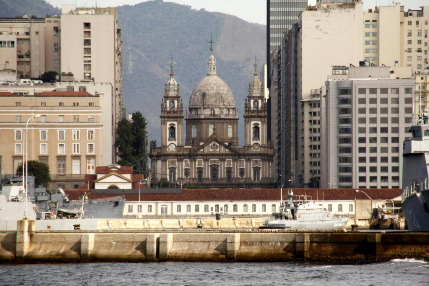 Candelaria Church from Guanabara Bay.jpg