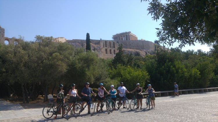 Athens sunset electric bike tour