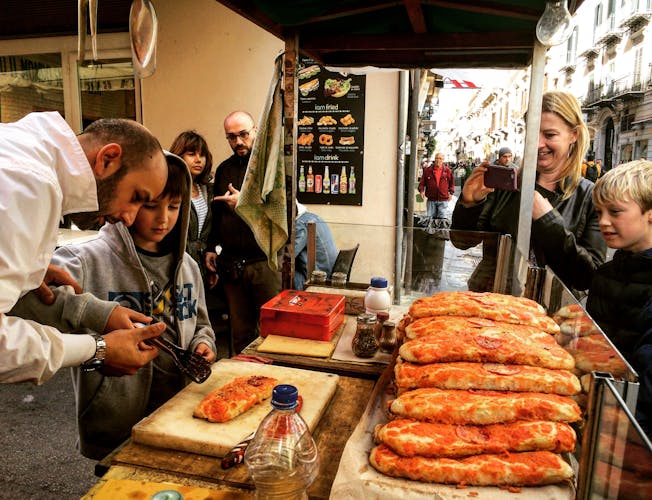 Morning street-food tour of Palermo