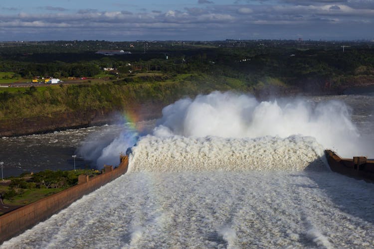 Iguassu waterfalls and visit to Itaipu Dam with airport roundtrip transfer