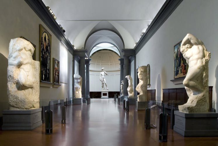 Uffizi and Accademia semi-private guided tour