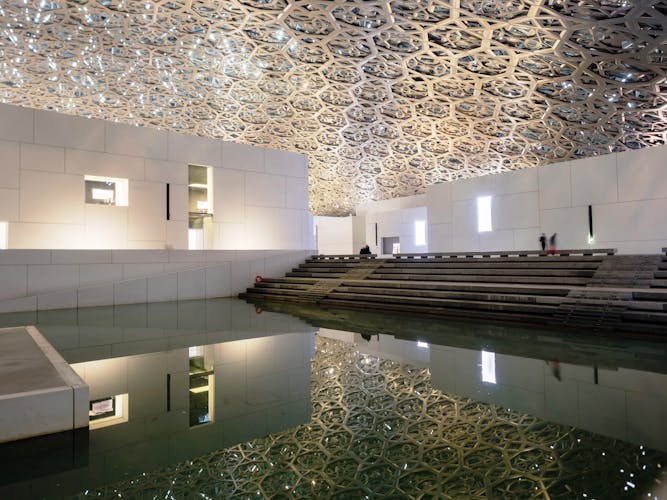 Louvre Abu Dhabi Museum and Grand Mosque tour from Dubai