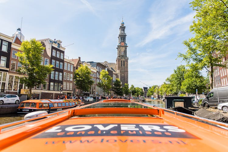One-hour canal cruise of Amsterdam
