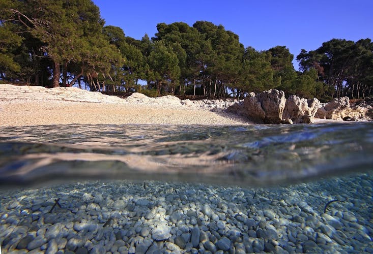 Saharun beach full-day tour from Zadar