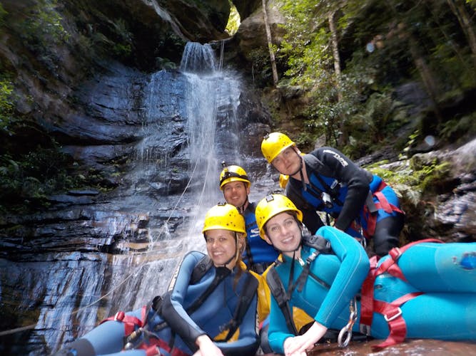 Abseiling and canyoning adventure at Blue Mountains