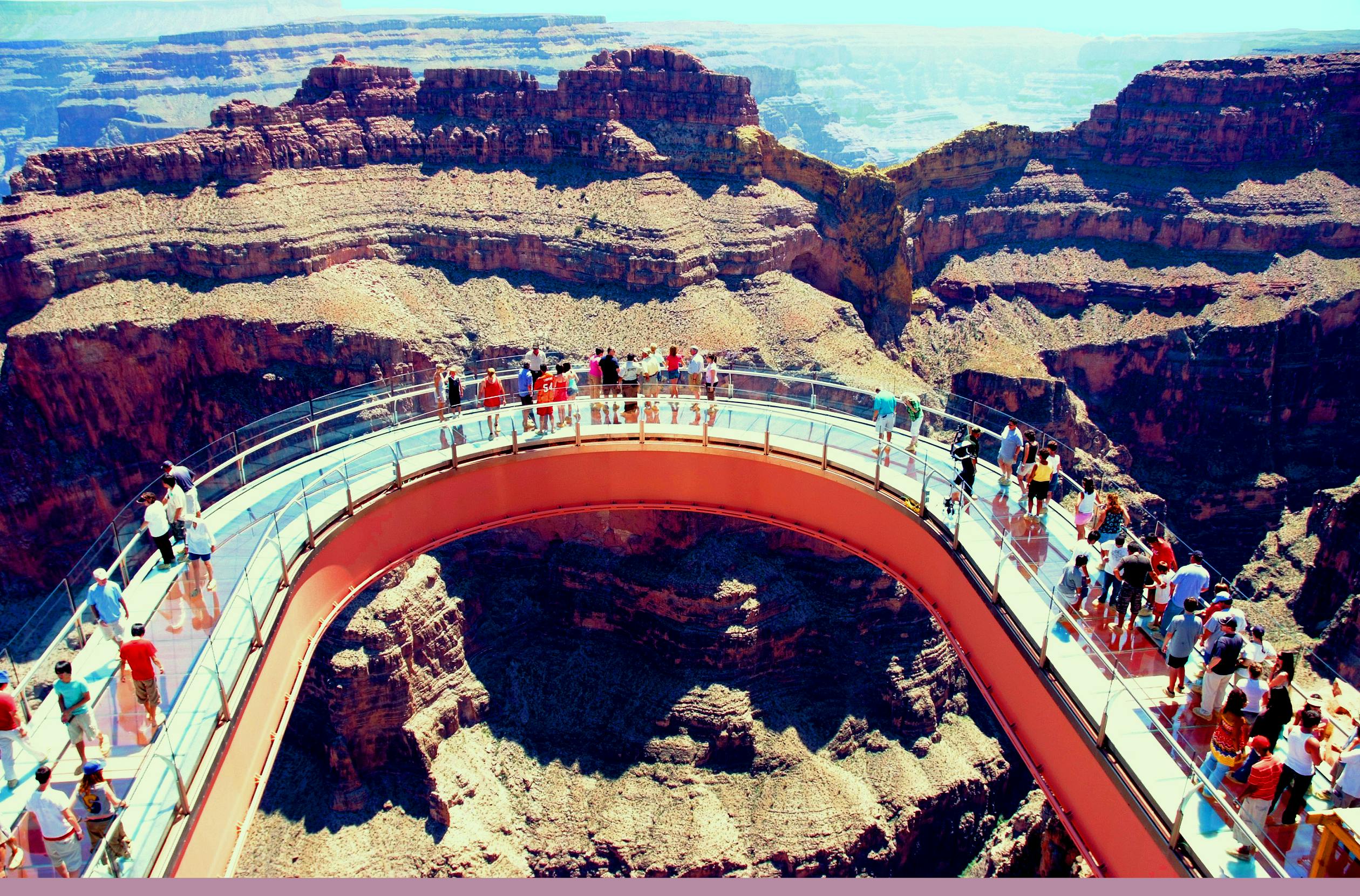 Grand Canyon West Rim 5 in 1 Tour APT © Skywalk at Eagle Point 12x8 300dpi  corrected.png