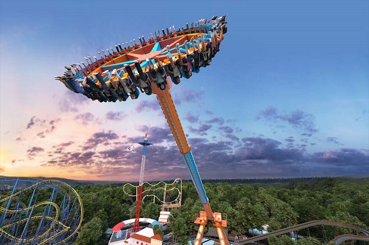 Six Flags Amusement Park tickets and transportation