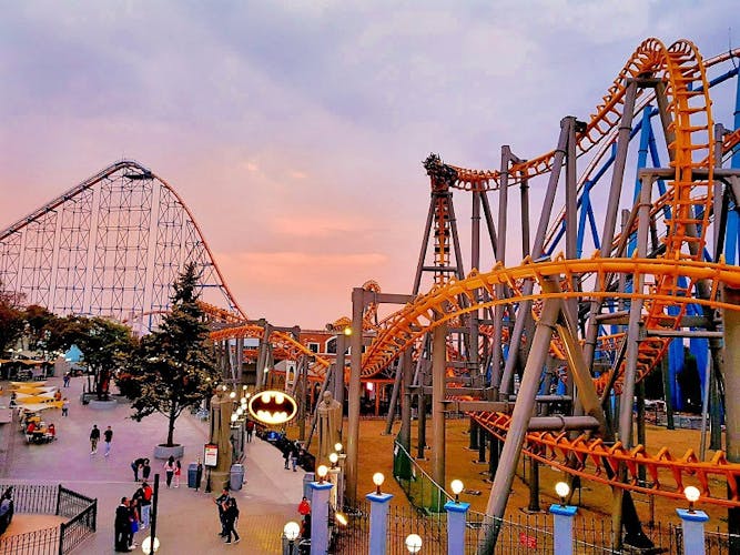 Six Flags Amusement Park tickets and transportation