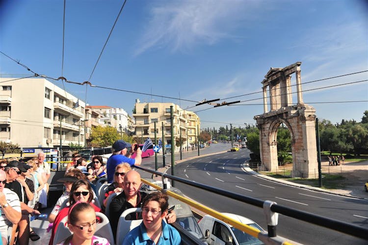 Acropolis, Parthenon skip-the-line tickets and Combo hop-on hop-off tour of Athens, Piraeus and Beaches
