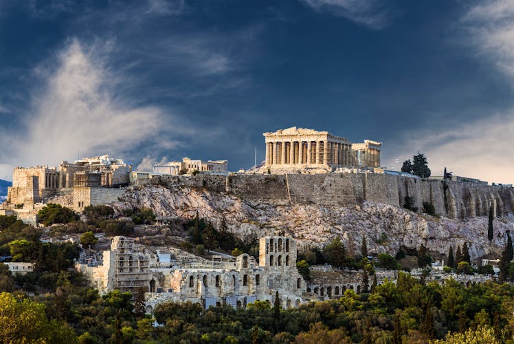 Acropolis, Parthenon skip-the-line tickets and Combo hop-on hop-off tour of Athens, Piraeus and Beaches