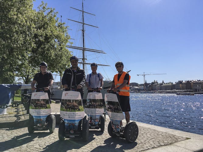 Stockholm self-balancing scooter tour