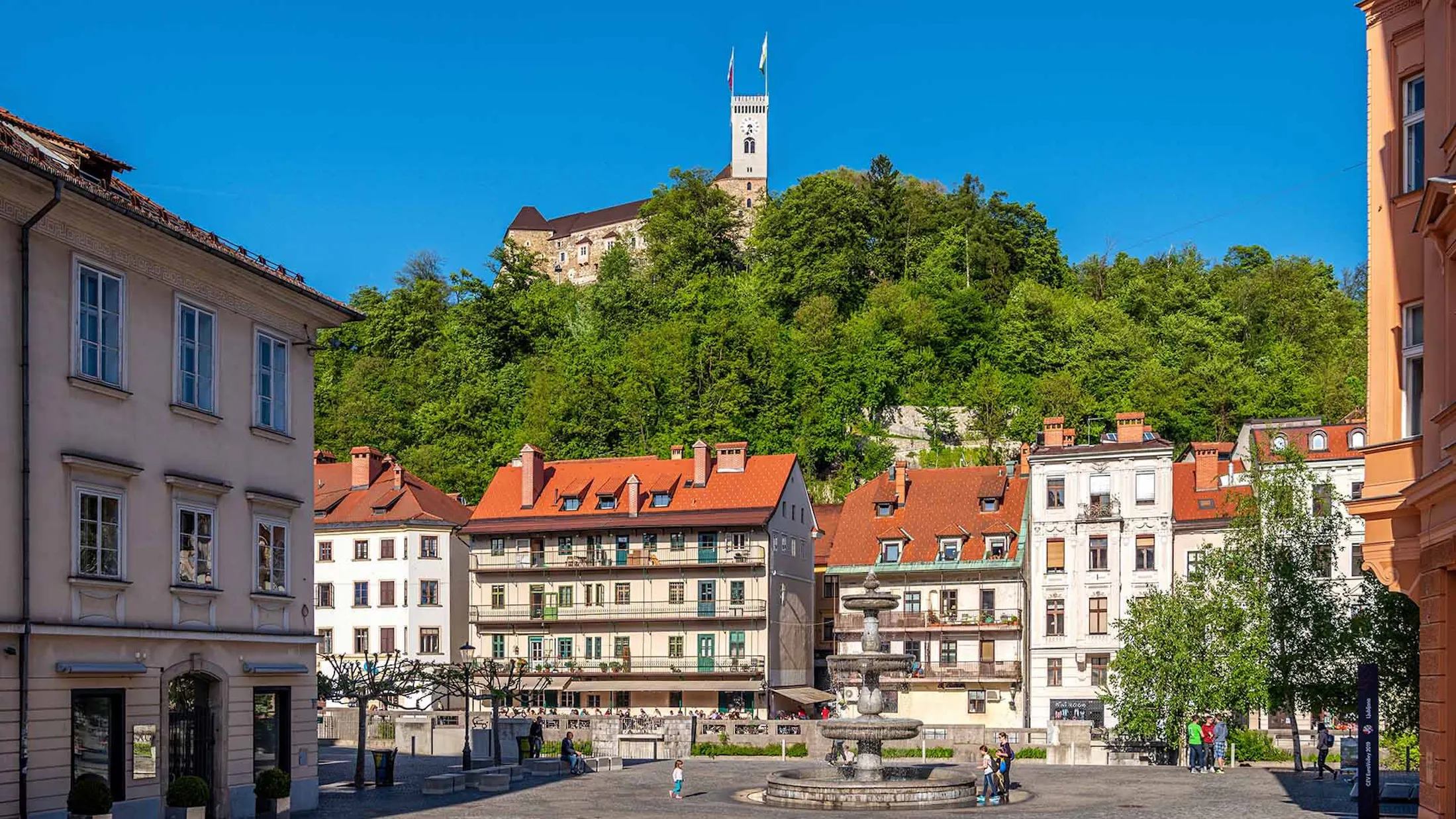 Ljubljanan vanhakaupunki ja linna