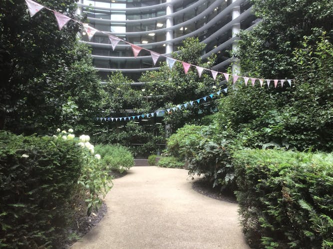 Secret gardens of London