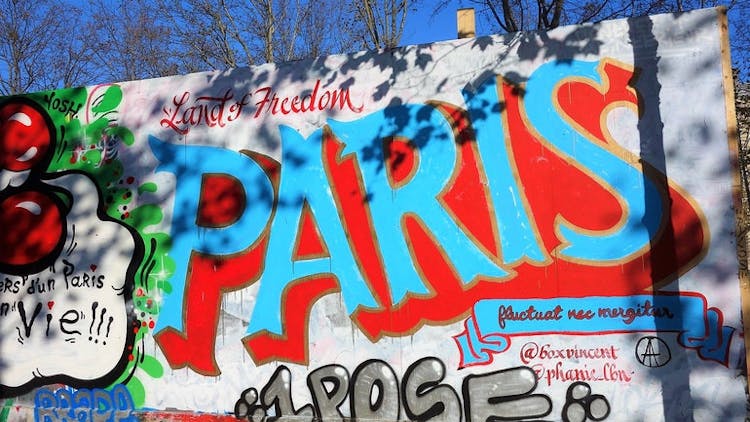 Paris street art bike tour