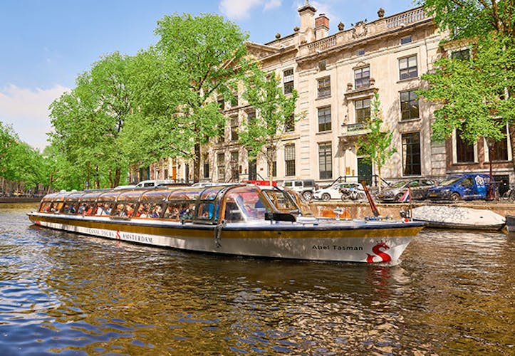 75-minute Amsterdam Canal Cruise from Rijksmuseum