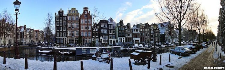 Amsterdam winter city tour