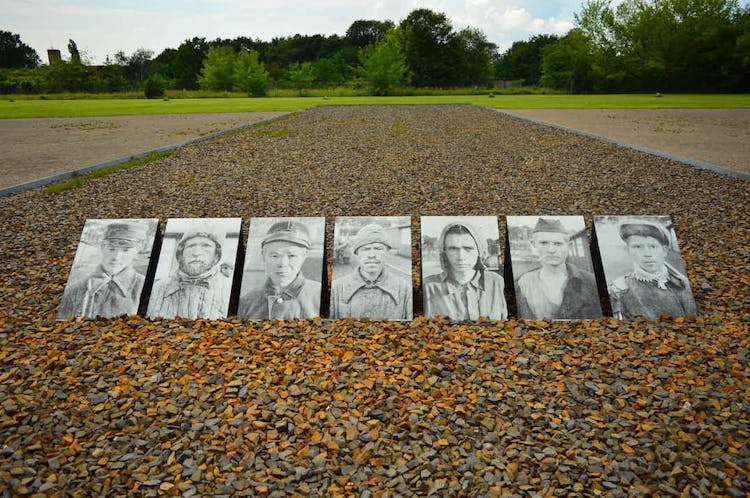 Sachsenhausen concentration camp memorial in Berlin