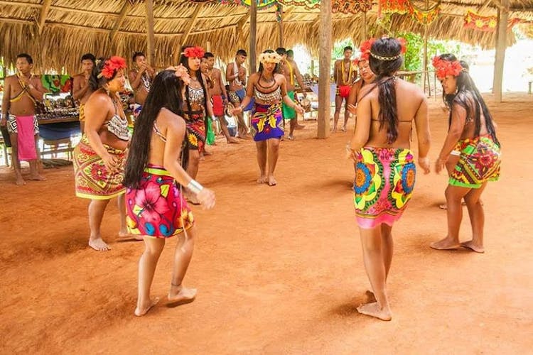 Embera Parara Puru village and Chagres National Park tour