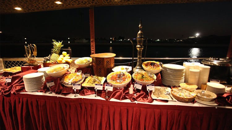 Dubai luxury canal dinner cruise with optional transfer and beverages