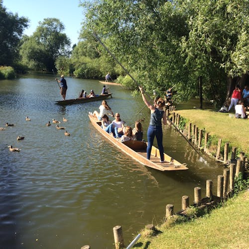 Punting on the River Cherwell.JPG