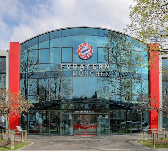 Munich city tour with self-guided visit of the FC Bayern Munich stadium