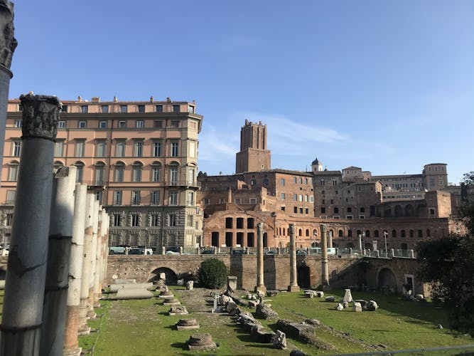 Entrance tickets to Trajan's Markets and the Fori Imperiali Museum