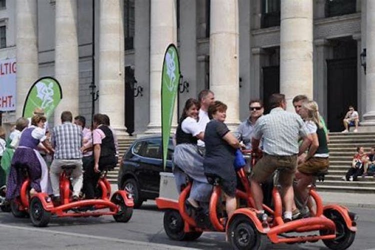 Munich 1-hour ConferenceBike sightseeing tour