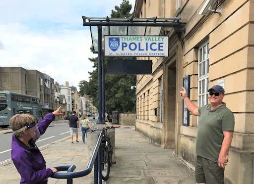 4 Morse tour outside Police Station - social distancing in play (2).jpg