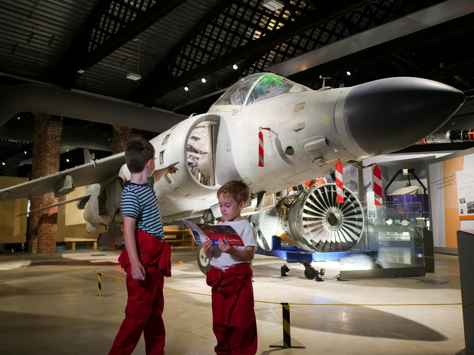 The children's trail at Aerospace Bristol - Sea Harrier (1).jpg