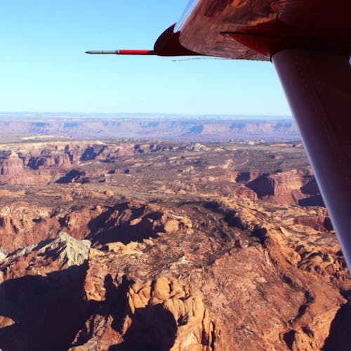 Canyonlands National Park airplane scenic tour