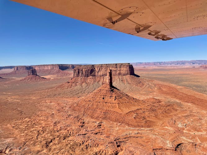 Monument Valley and Canyonlands National Park combo airplane scenic tour