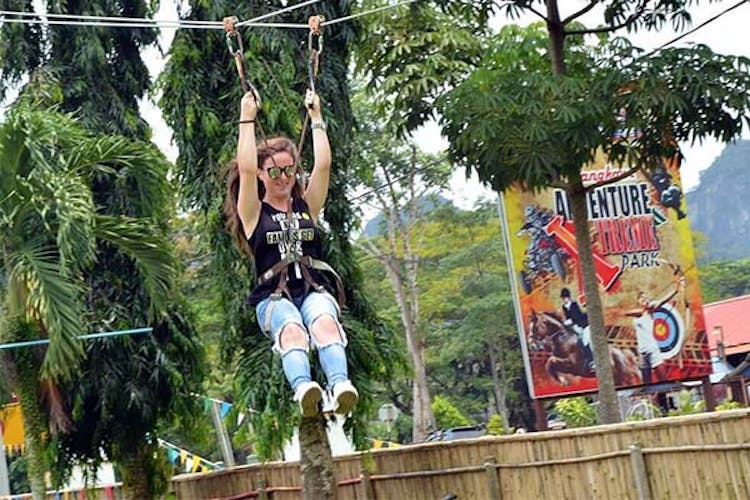 7 in 1 activities all-In tickets at Langkawi Adventure and Xtreme Park