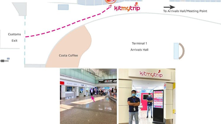 Pocket WiFi 4G rental at Dubai Airport