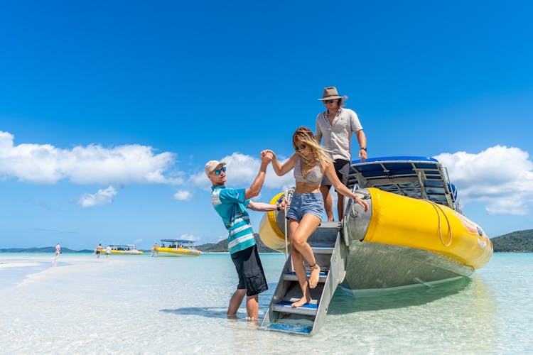 Southern Whitsunday Islands rafting tour