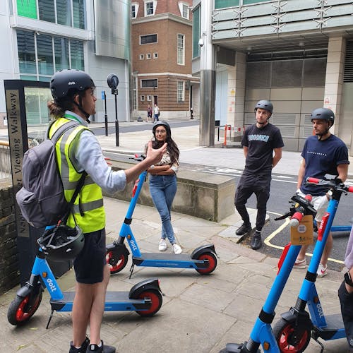 Hidden London e-scooter tour