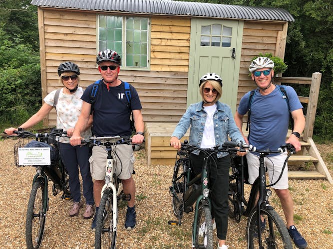 UK Electric bikes self-guided E-bike tour in Kent