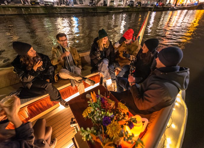 Spectacular evening cruise from Amsterdam